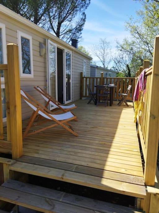 Mobile Home Saint-Christol-les-Ales Экстерьер фото